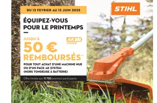 OFFRE STIHL gamme AK SYSTEM