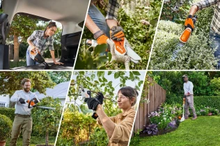 LA GAMME STIHL AS SYSTEM : pour travailler dans le jardin et autour de la maison