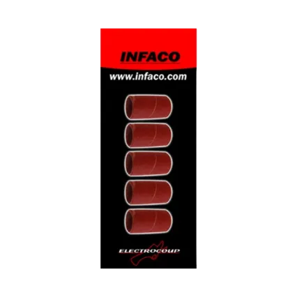 INFACO Pack 5 bandes abrasives