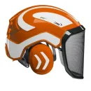 Casque Protos® Integral Forest (Orange et Blanc)