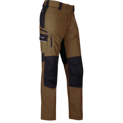 PFANNER Pantalon PFANNER® "Canfull Zipp2Zipp" - Marron/Noir