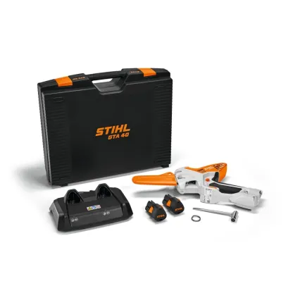 STIHL Scie de jardin à batterie STIHL "GTA 40 pack 2 batteries"