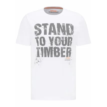 STIHL T-Shirt STIHL "Stand to you timber", homme