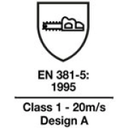 Norme EN 381-5 1995 CLASSE 1 – 20M/S TYPE A